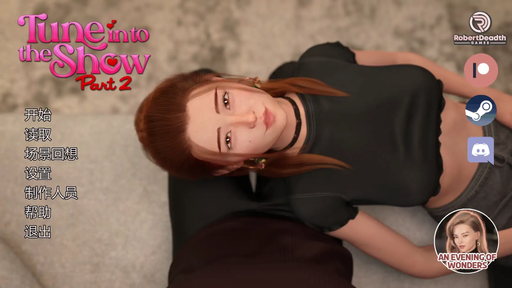 【欧美SLG/AI汉化/后宫】秀场直连P1v1.1 AI汉化版【PC+安卓/3.22G/更新】(别名：收听节目)Tune in to the Show [P1 v1.1]